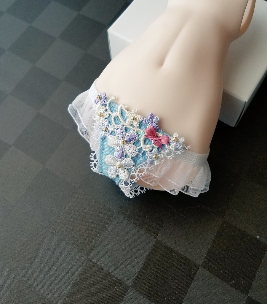 ショーツ　水色A・ＭＤＤ　kumako 推奨size　(エンジェルフィリアもぎりOK)