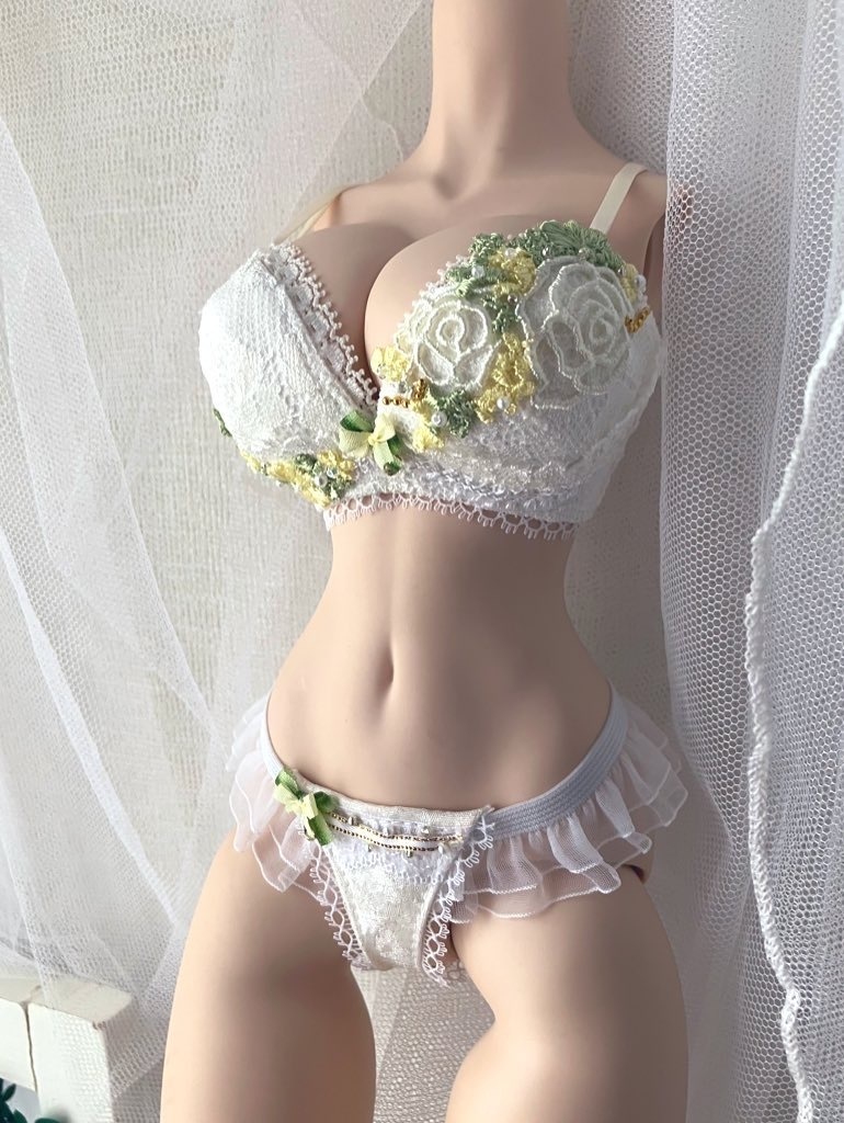 DDDY専用ランジェリーセット　E:緑の薔薇ブレード