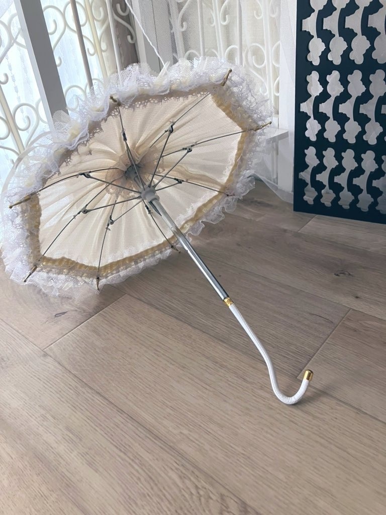 シフォンレースのパラソル