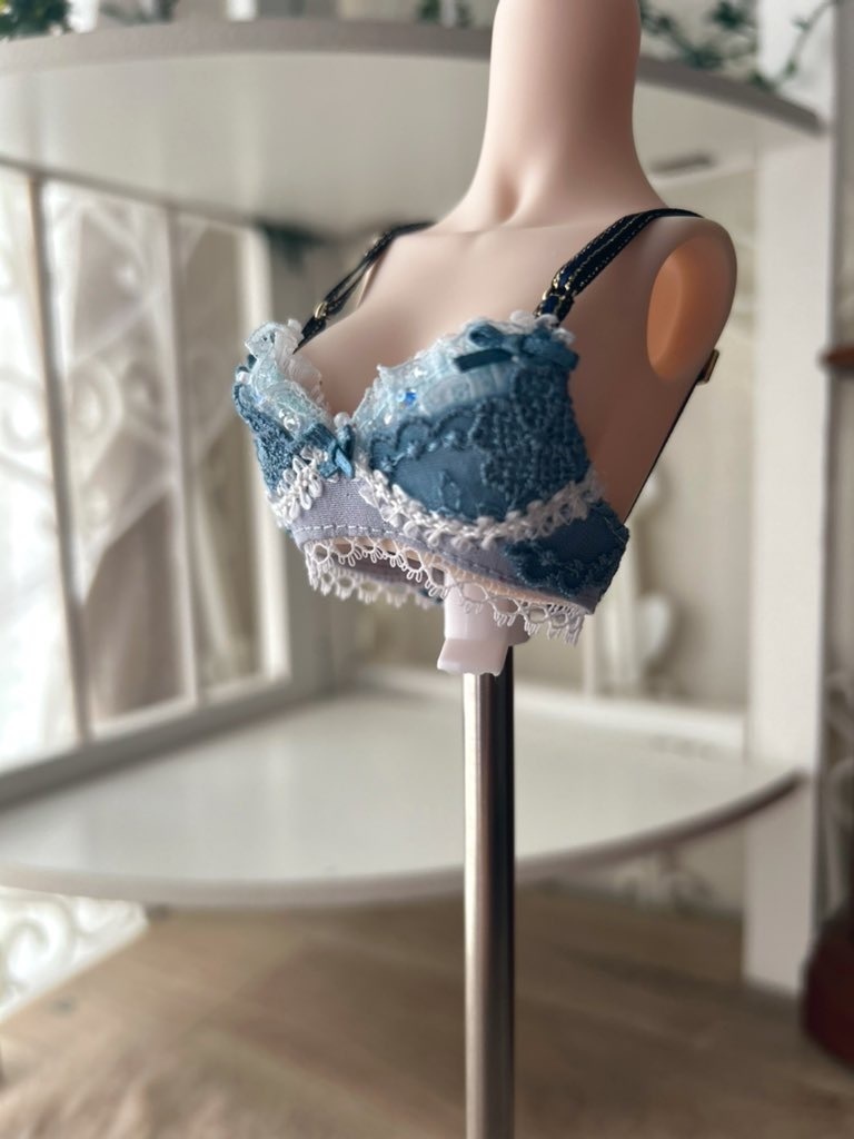 MDD　ランジェリーセット　青　S/M胸用