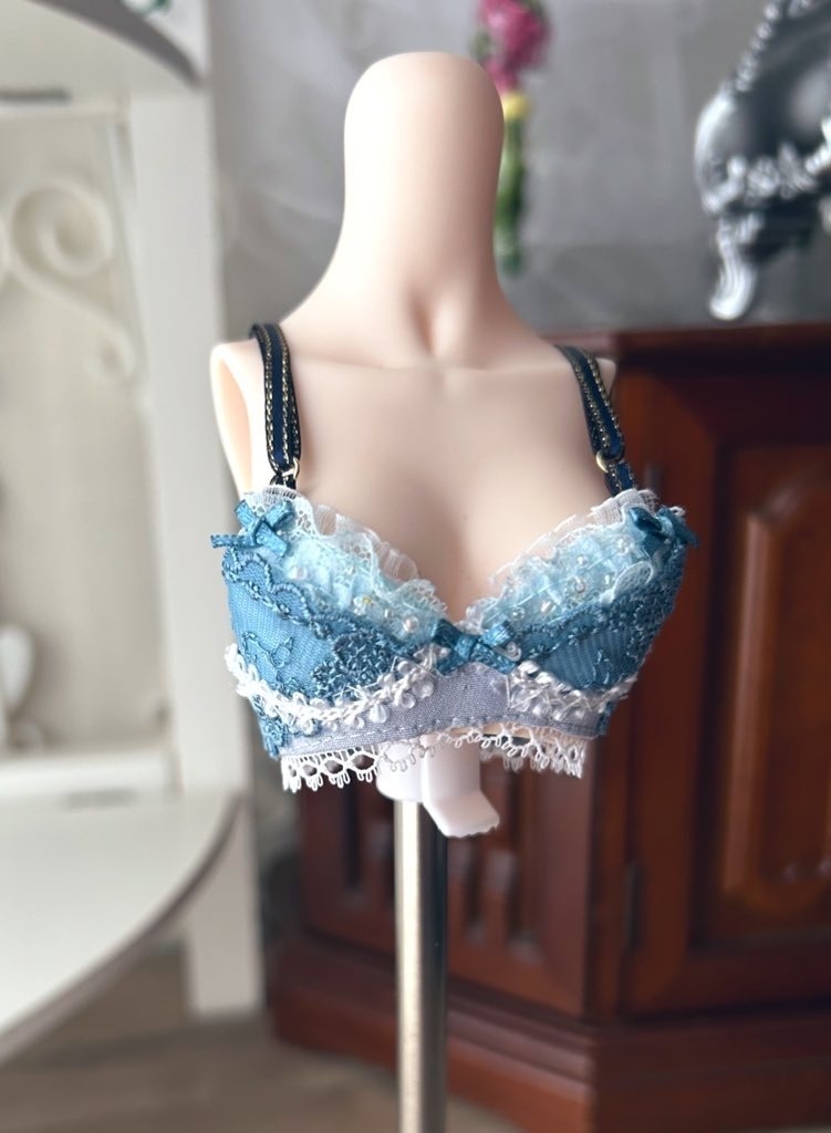 MDD　ランジェリーセット　青　S/M胸用
