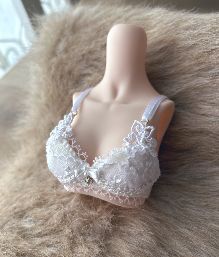 MDD　ランジェリーセット　白　S/M胸用