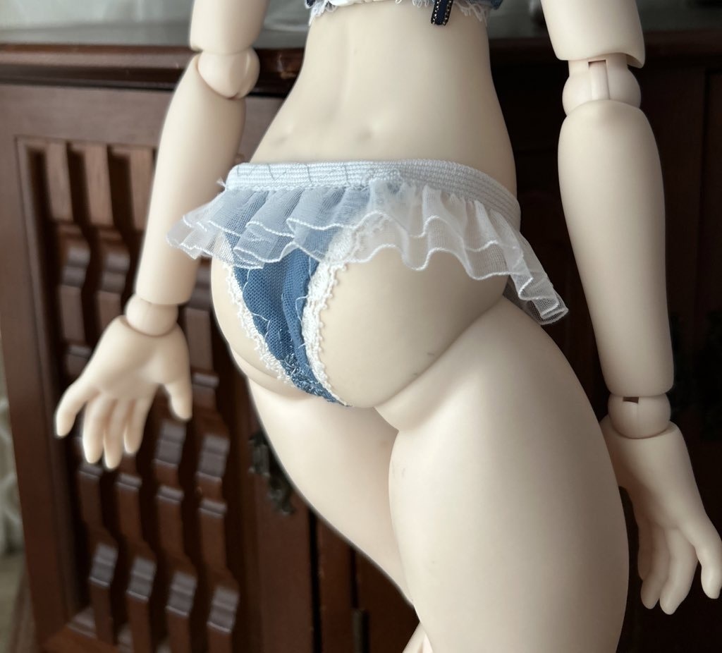 完成後発送　MDD　ランジェリーセット　青　S/M胸用　NO.2