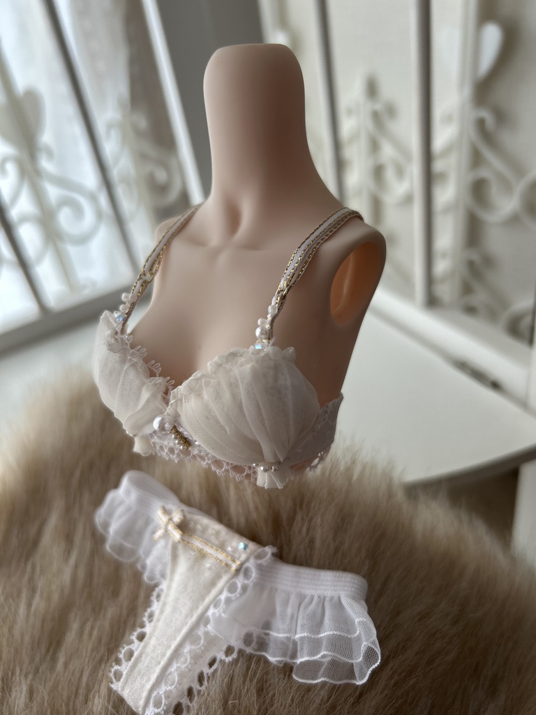 【匿名配送】MDD  貝殻ランジェリー（ホワイト）　予約枠　納期は10末くらい