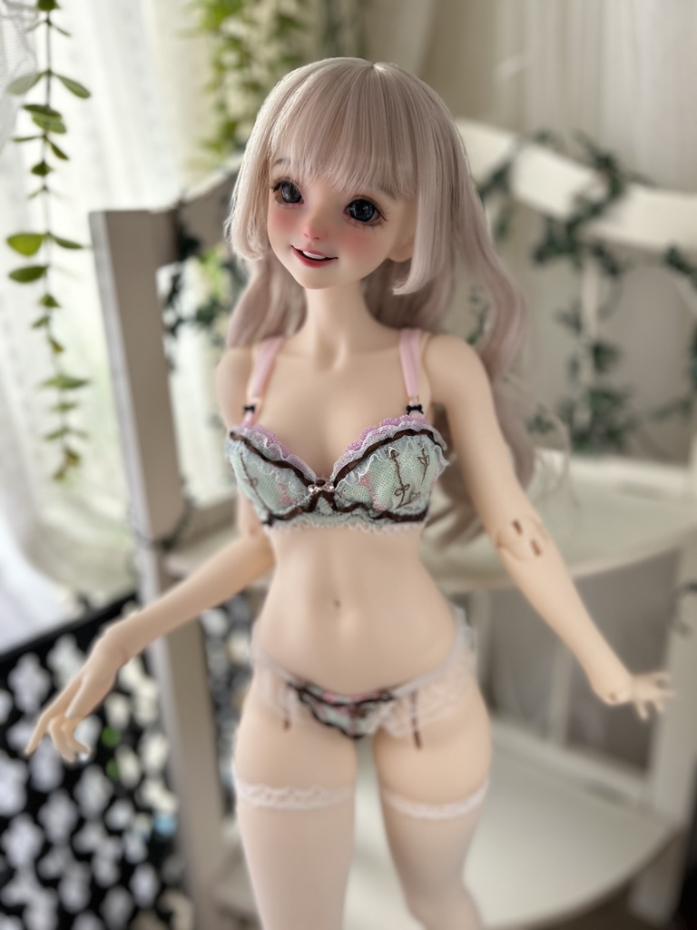 【AsleepEidolon ・ M胸】　チョコミント 　ブラ＋ショーツセット