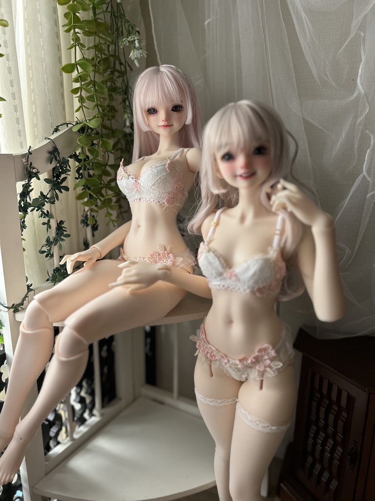 【AsleepEidolon ・ M胸】　桜ブレード　ブラ＋ショーツセット