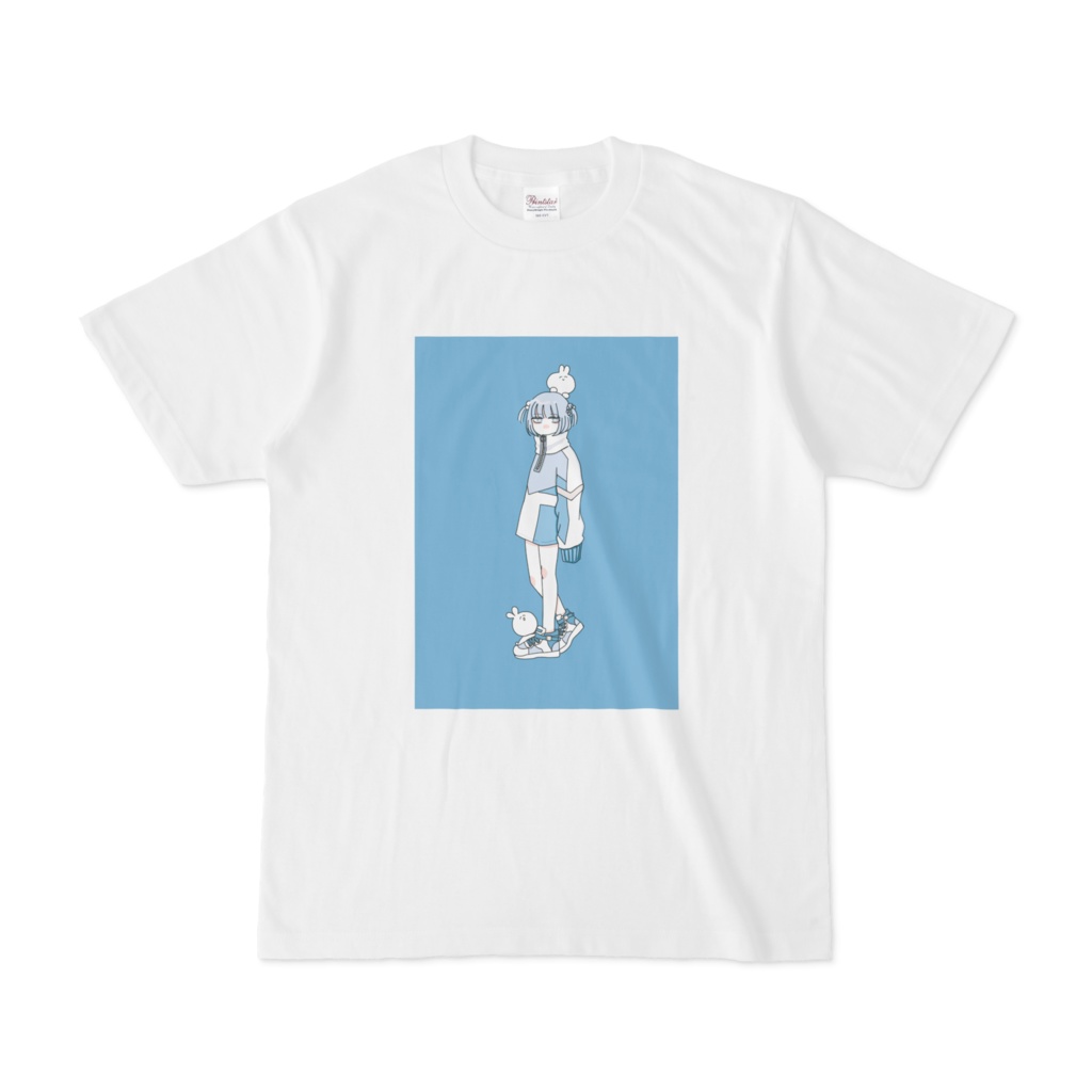 おんなのことうさぎ