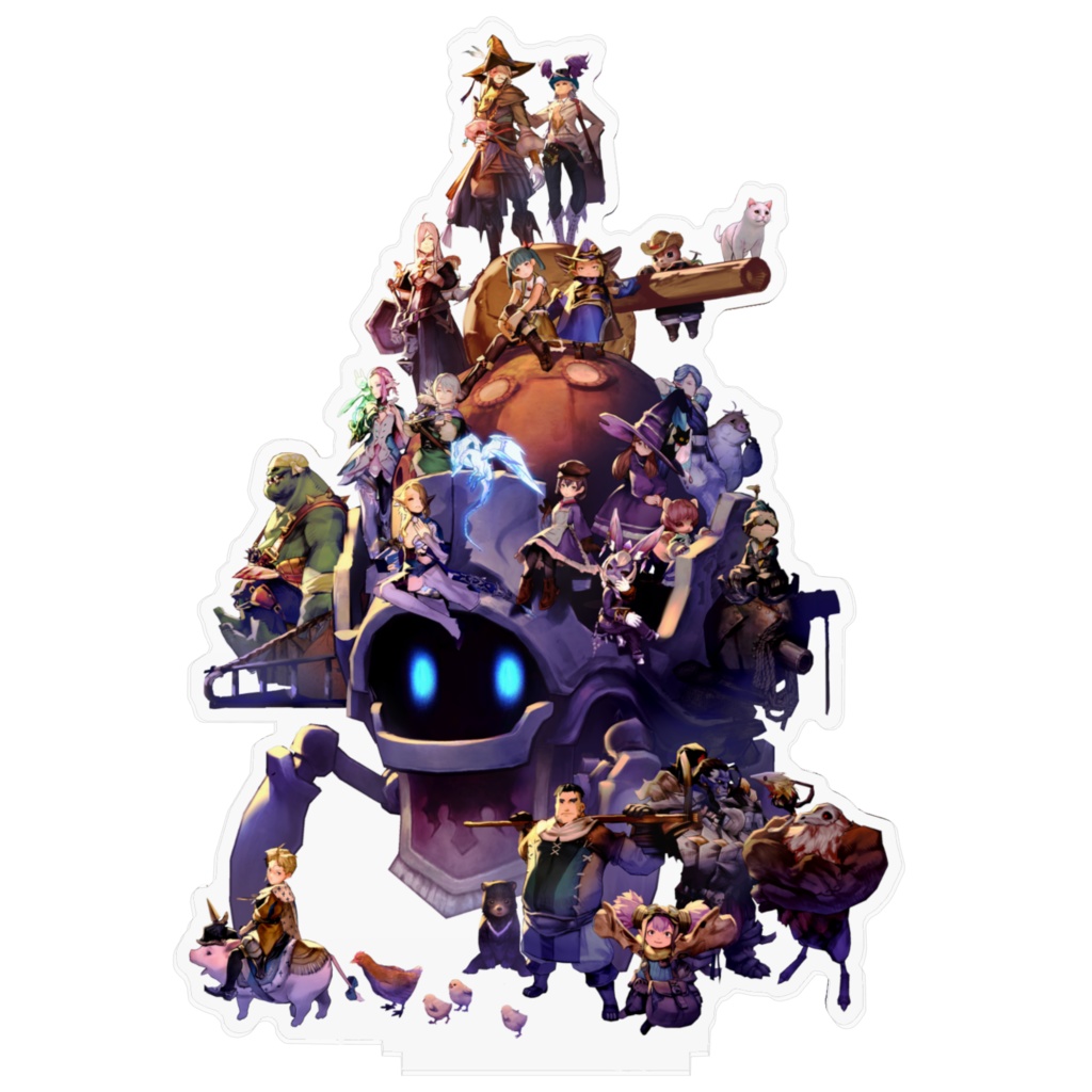 アクリルフィギュアキャラバン