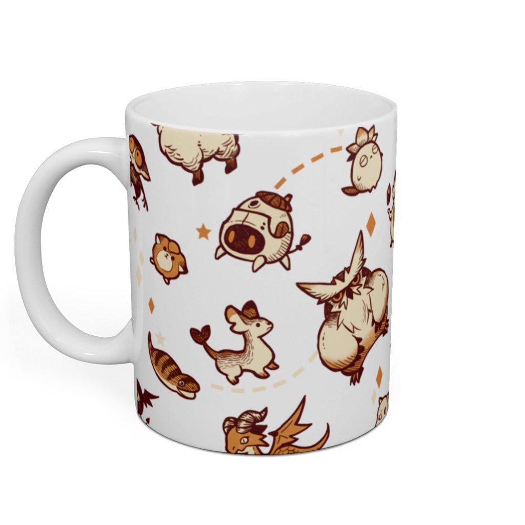 マグカップ ミニキャラ