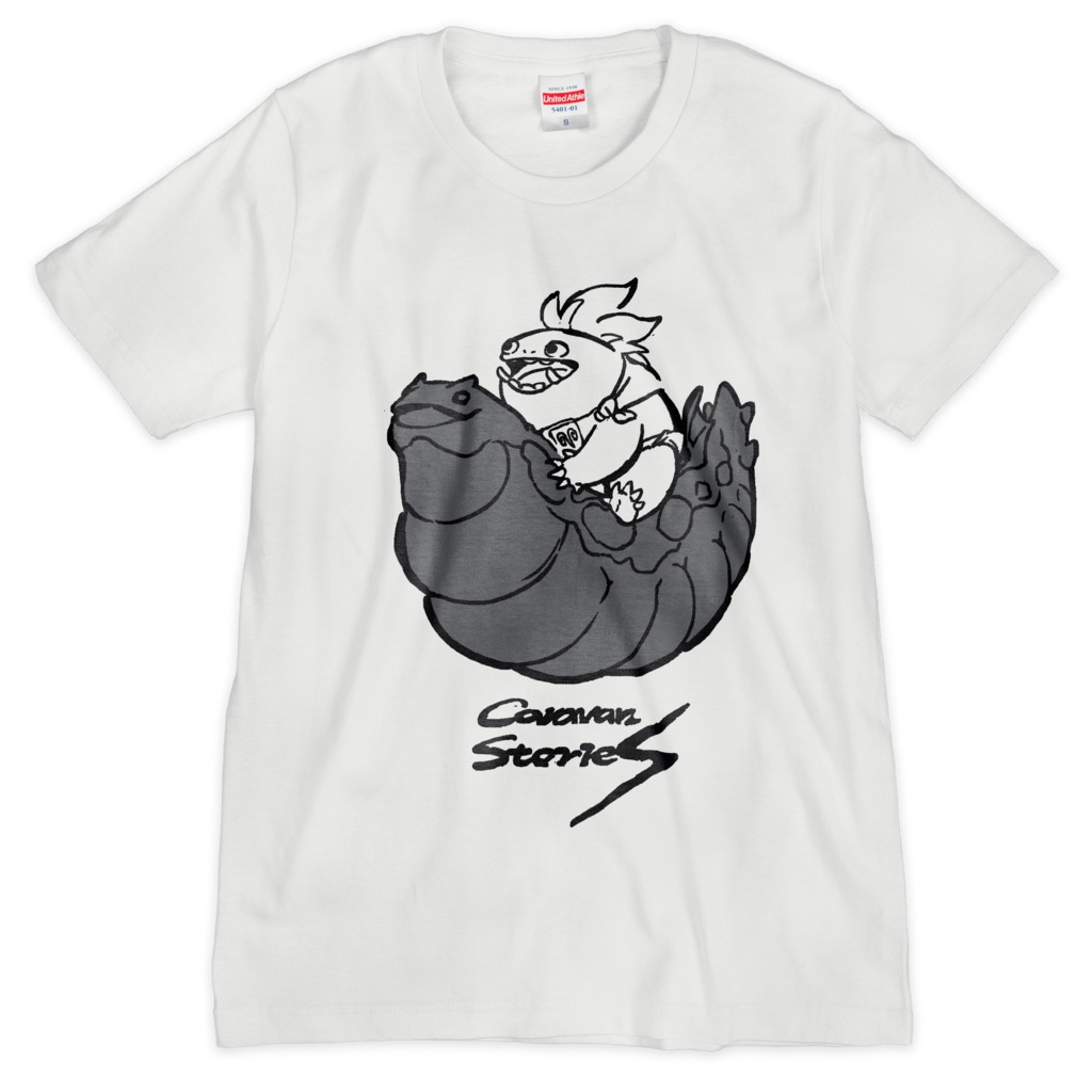 Tシャツドラクート ホワイト