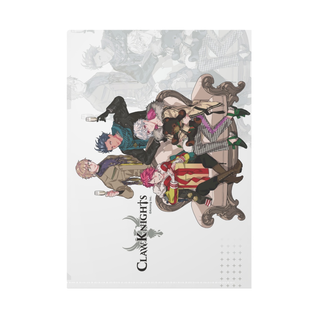 (12/25)クリアファイル白爪騎士団クリスマス