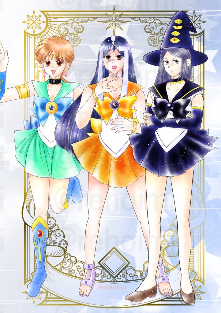 再販★美少女戦士セーラーアルビ十ス2(ハドアル転生if)