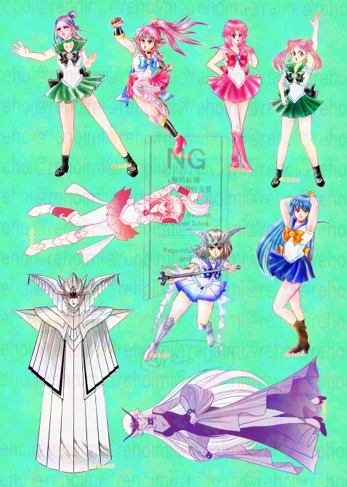 【1〜5セット】美少女戦士セーラーアルビ十ス