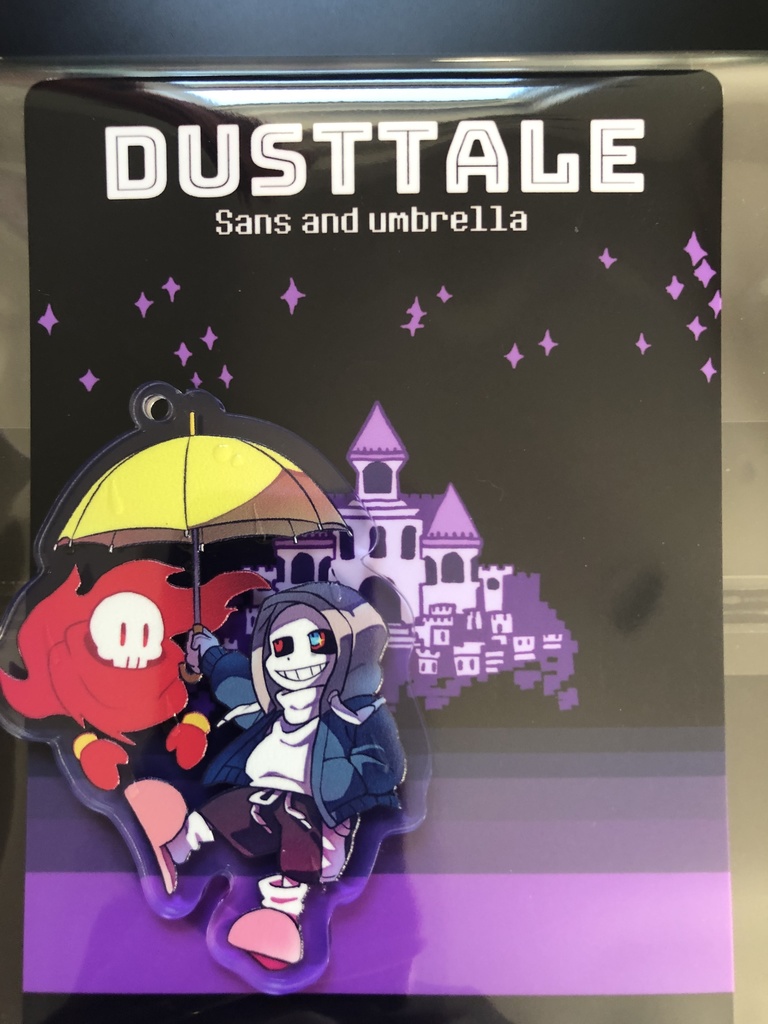 予備分在庫「It's Raining Somewhere Else」アクリルキーホルダー