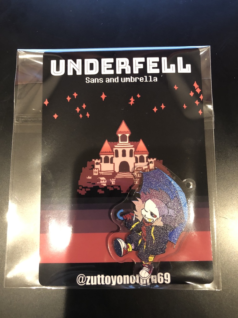 予備分在庫「It's Raining Somewhere Else」アクリルキーホルダー