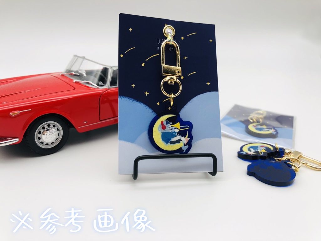 【SOLD OUT】DUSTTALE moon dream【アクリルキーホルダーセット】