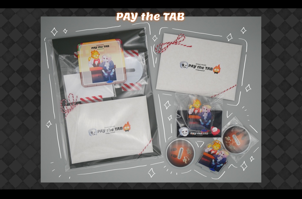 PAY the TAB【アクリルスタンドセット】