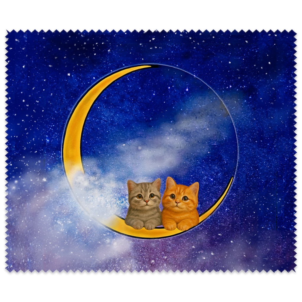 メガネ拭き *月夜のともだち*