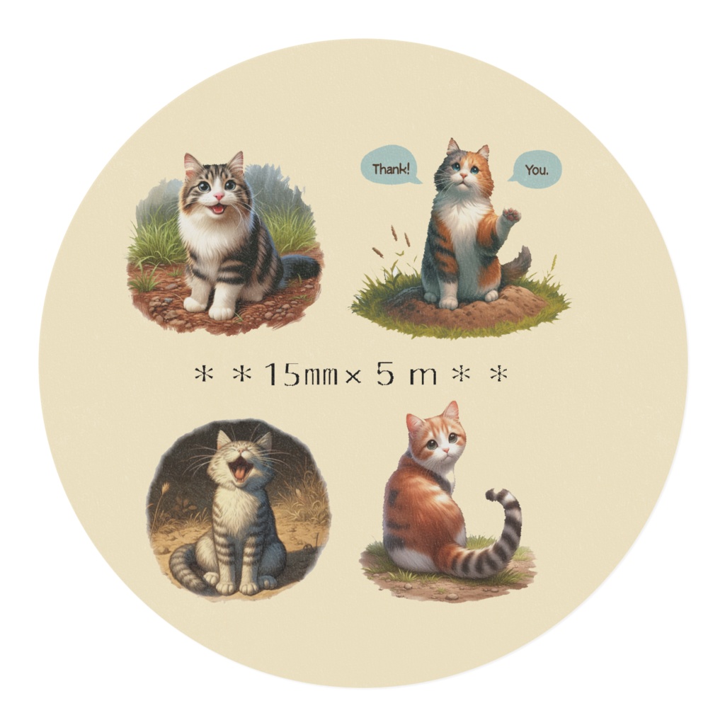 マスキングテープ *道行く仲間たち*