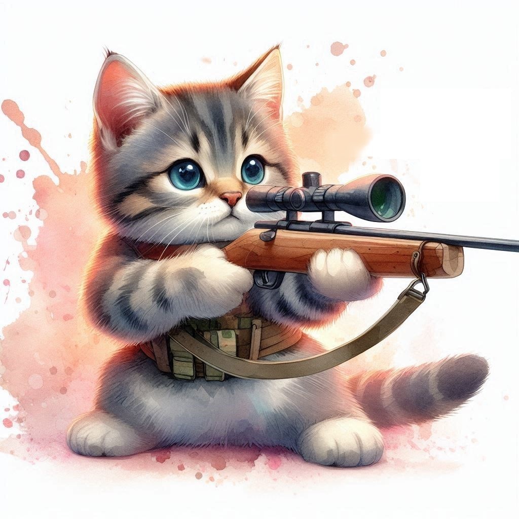 にゃんこ日和シリーズ*ただいま任務遂行中*Tシャツ