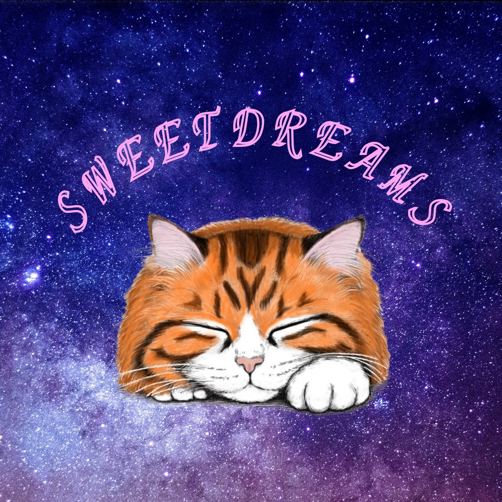 アクリルキーホルダー*sweet dreams*ねこの夢空間