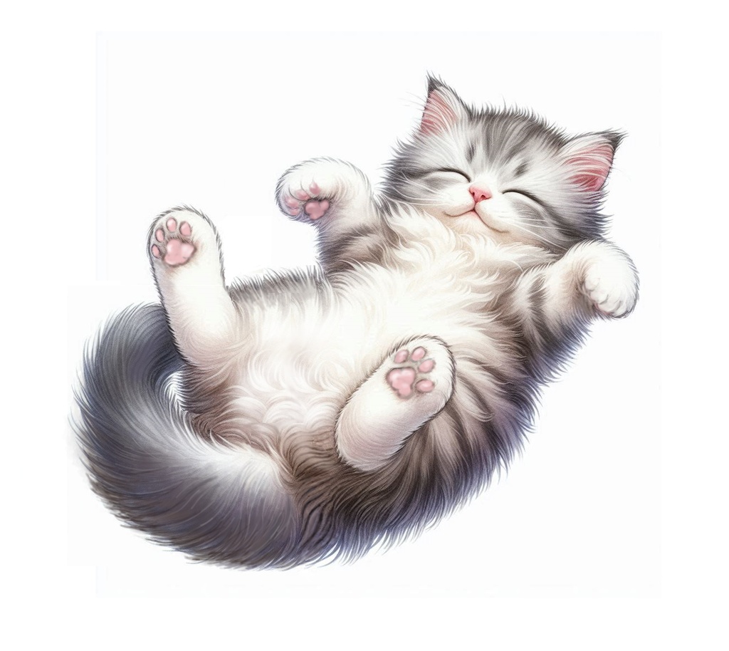 アクリルキーホルダー*夢見るサバトラちゃん*