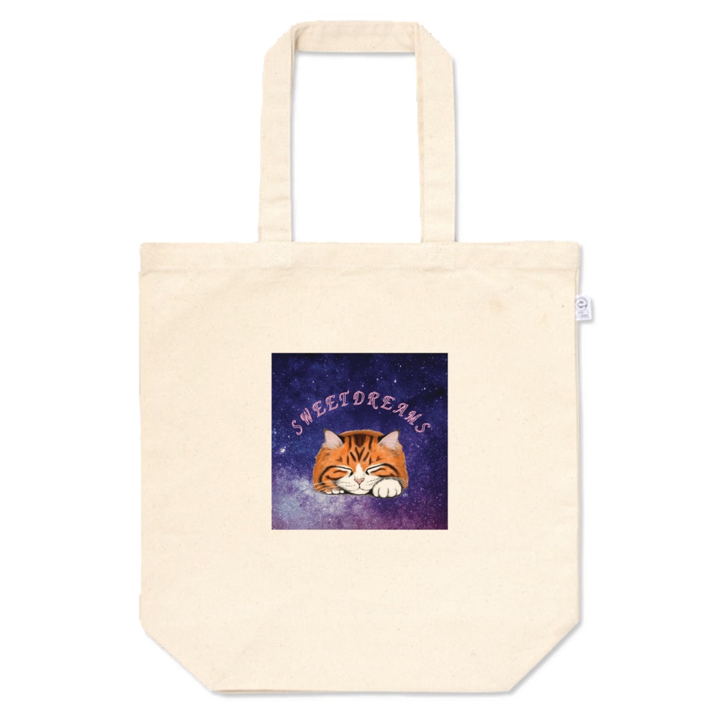 トートバッグMサイズ*sweet dreams*ねこの夢空間