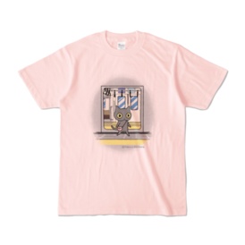 駅のホームに着きました(リリー)Tシャツ