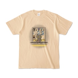 駅のホームに着きました(リリー)Tシャツ