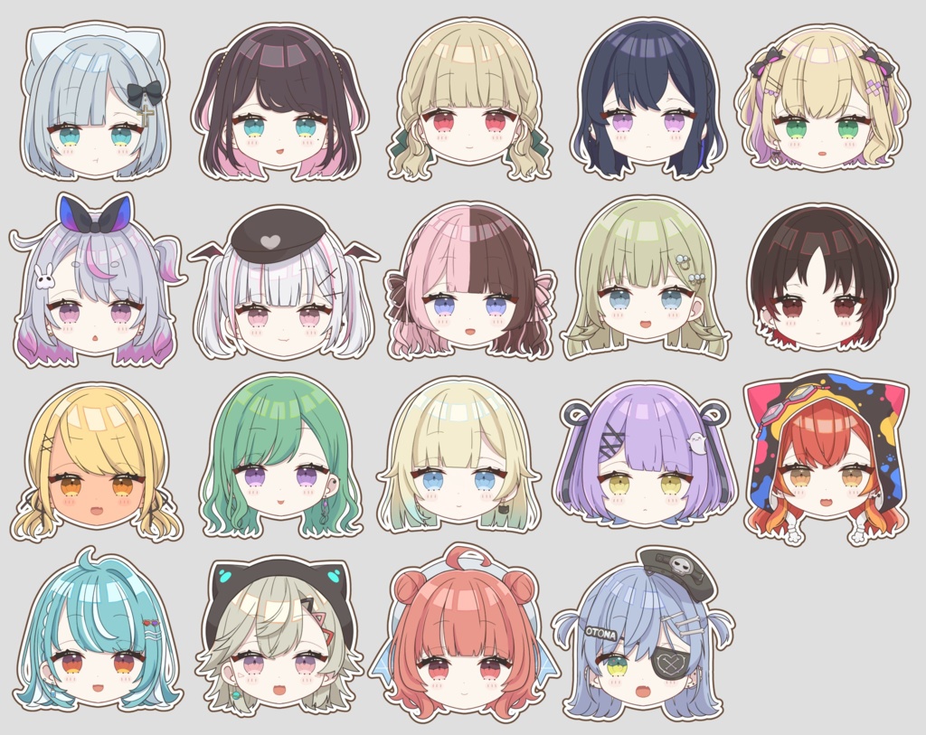 【受注生産】VGGC7th フレークシールセット