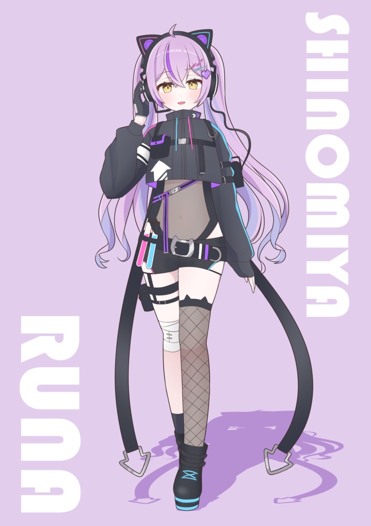 紫宮るな　アクリルスタンド