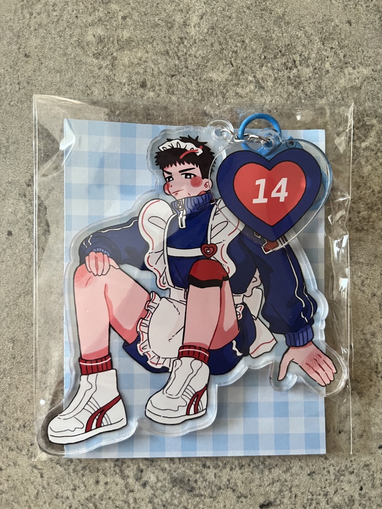 三馬鹿ジャージメイドアクキー(みつい)