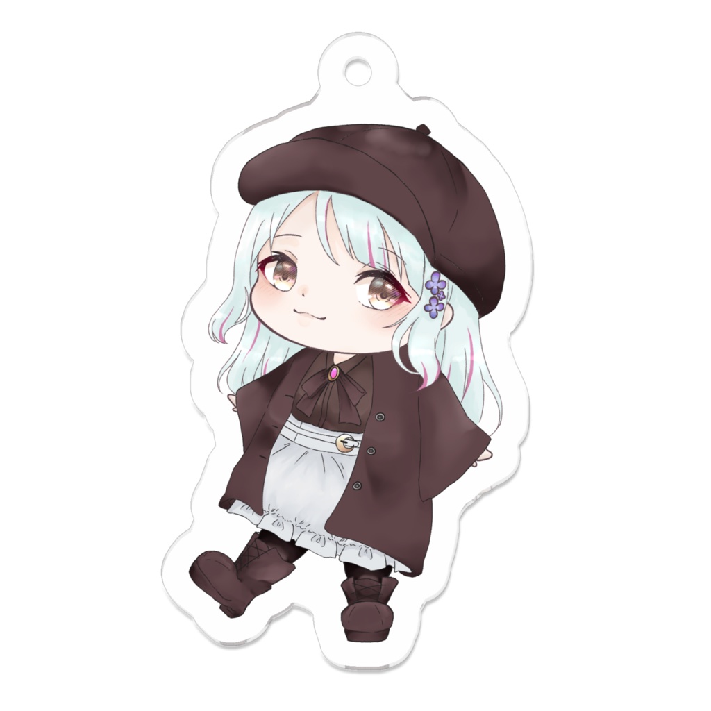 海月サオラのアクリルキーホルダー