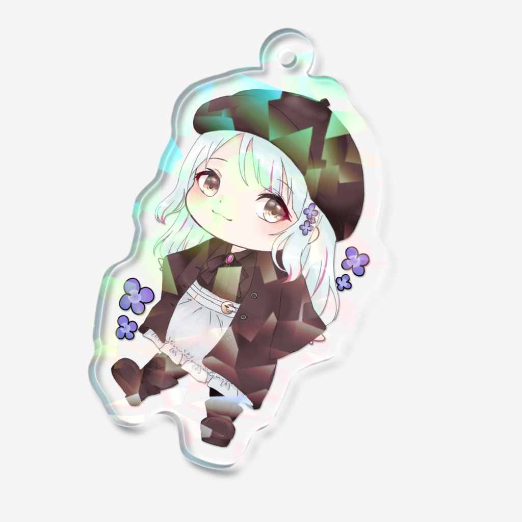 ホログラムアクリルキーホルダー