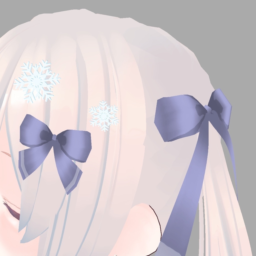 【無料/Free】Winter Accessory Set|VRoid用アクセサリー