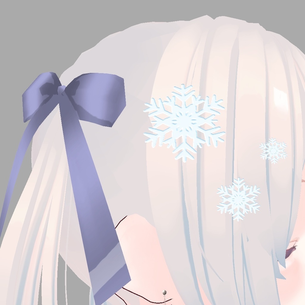 【無料/Free】Winter Accessory Set|VRoid用アクセサリー