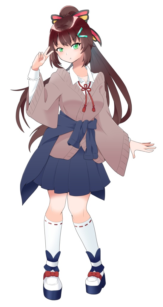 【TRPG】和風女子高生+差分【ブラウザゲーム】