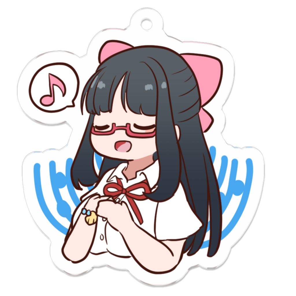 NPCキーホルダー_花森