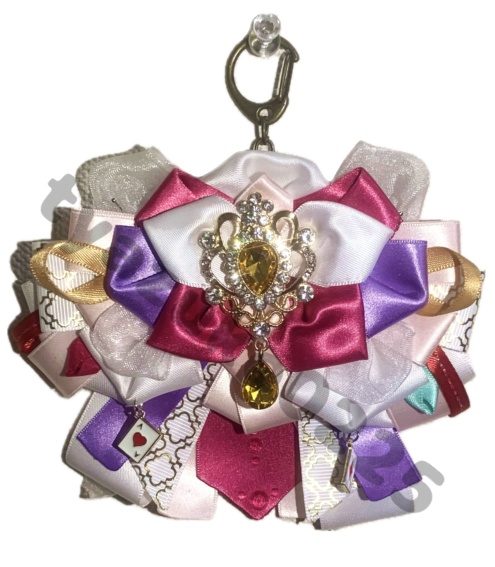 h×hキャラクターモチーフリボンキーホルダー