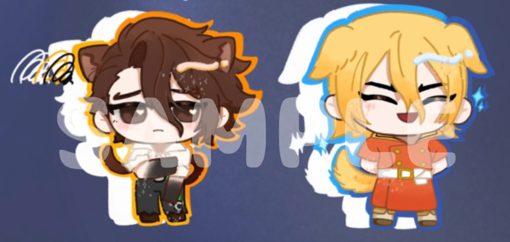 Dr.STONE 七海龍水 七海SAI ステッカーセット