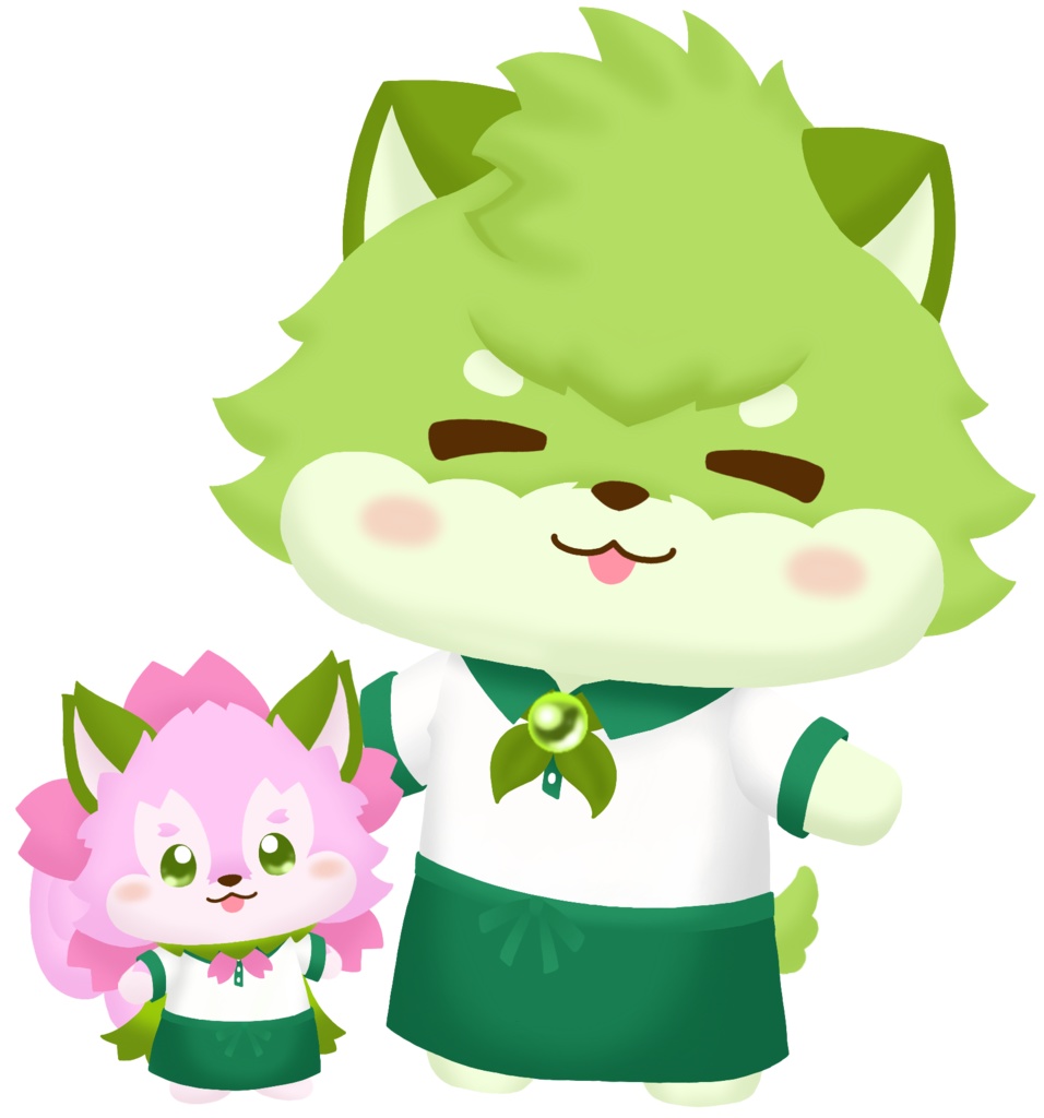 ショップ店員のフミヒロ&チェリス　アクリルフィギュア