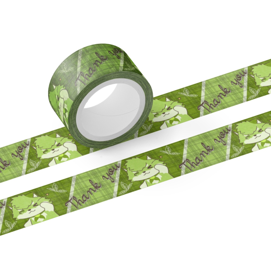 フミヒロのマスキングテープ『Thank You』