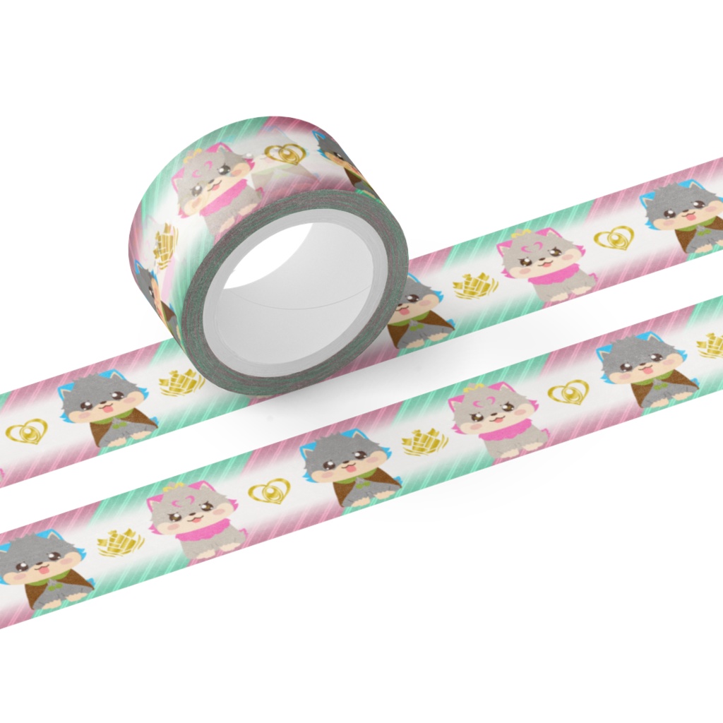 コタロー&コハクのマスキングテープ