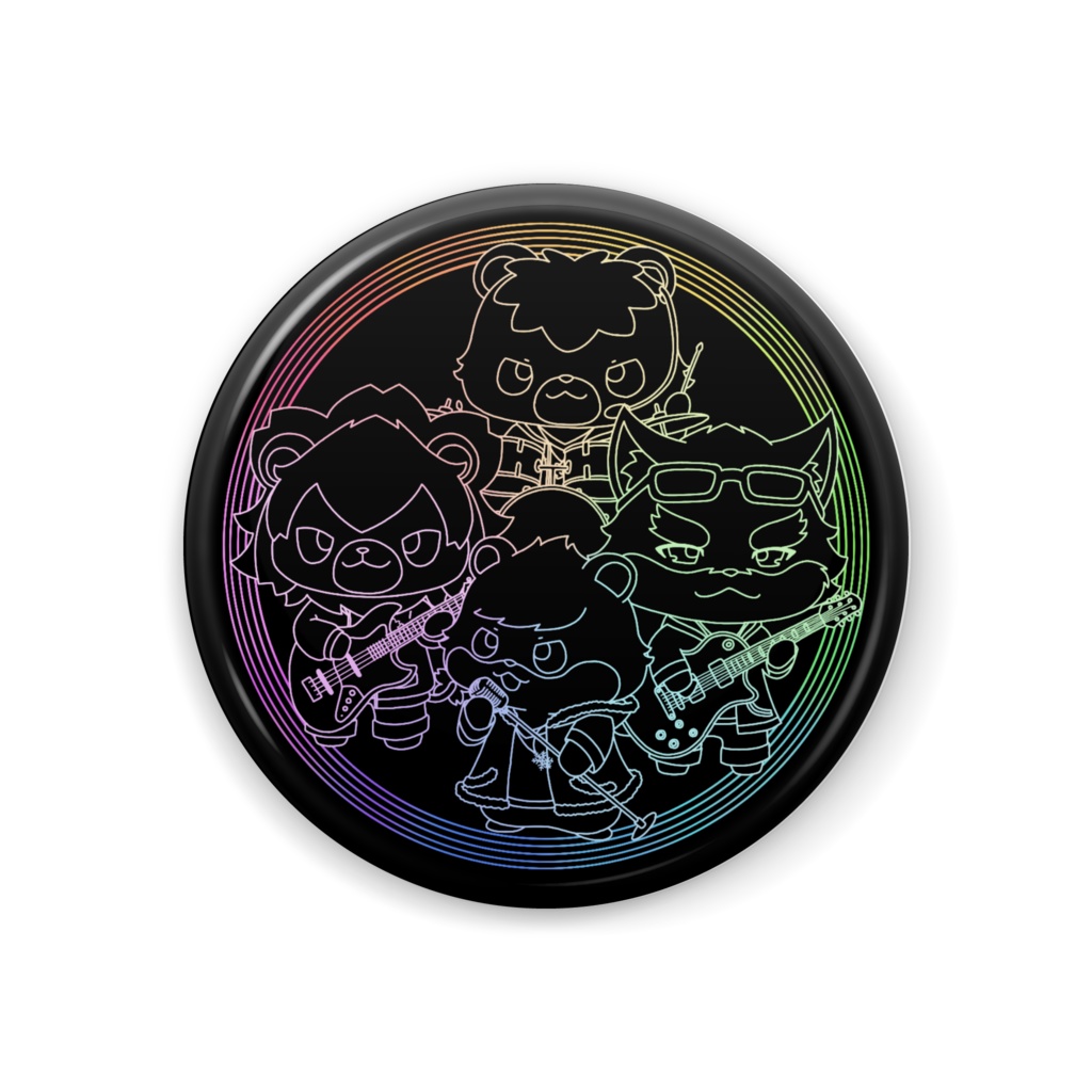 ⅣFANS Rainbows 缶バッジ