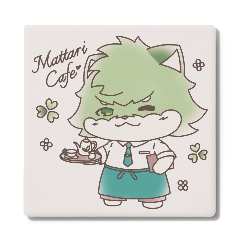 まったりカフェのフミヒロ　コースター