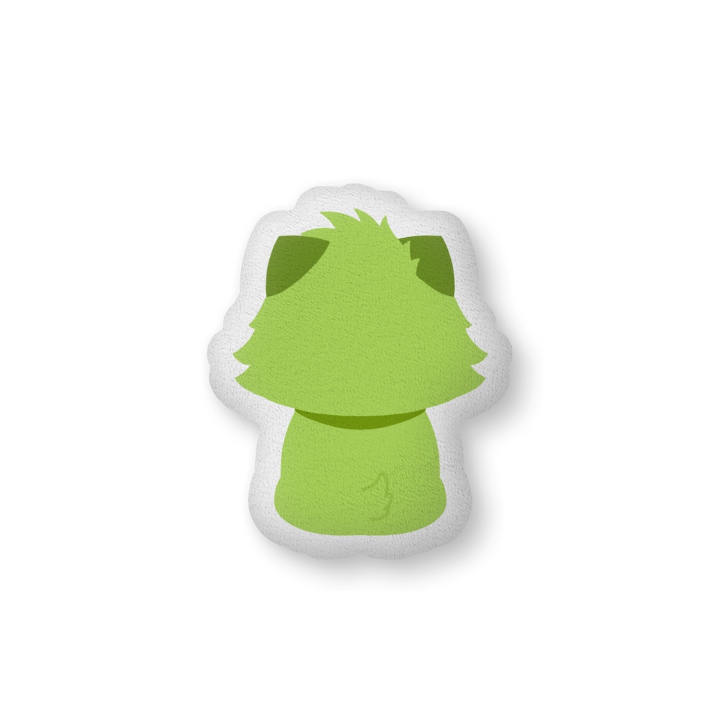 おすわりフミヒロの両面ふかふかクッション