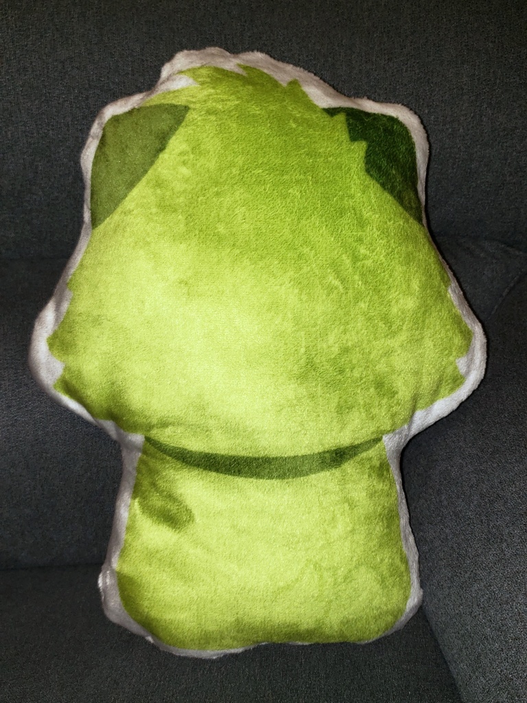 おすわりフミヒロの両面ふかふかクッション