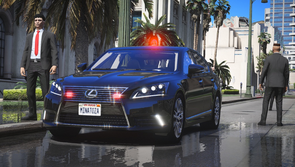 Lexus ls460(警護車)