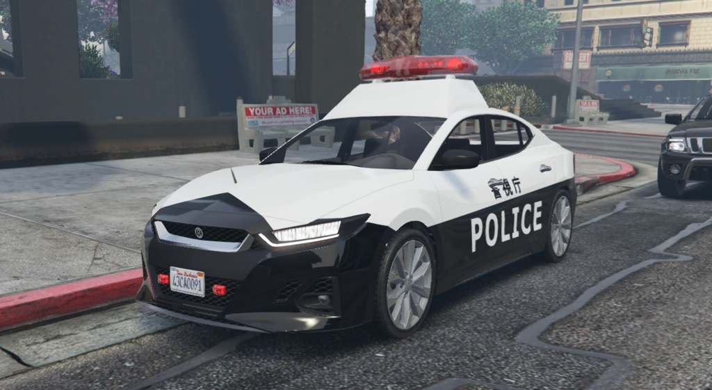 minimusの日本風パトカー(FiveM)