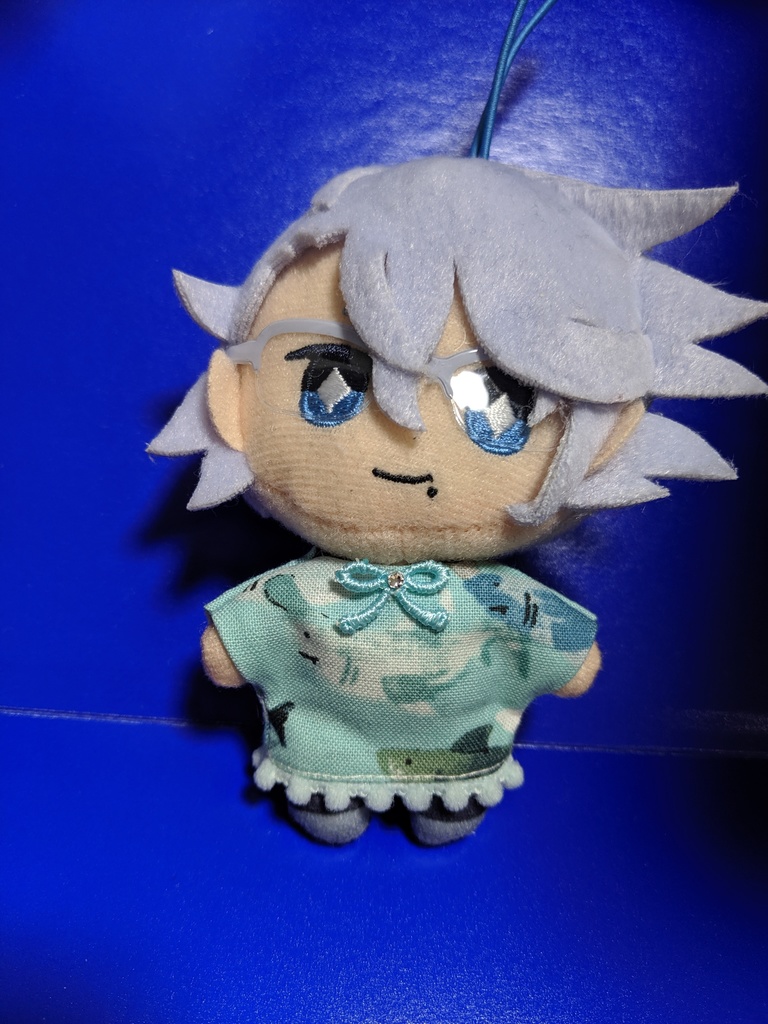 10cmぬい服 サメ柄の服